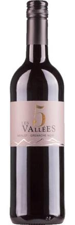 Les 5 Vallees Merlot Grenache, Verzamelen, Wijnen, Verzenden, Nieuw