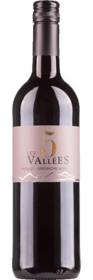 Les 5 Vallees Merlot Grenache, Verzamelen, Wijnen, Verzenden