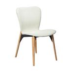 *WOONWINKEL* Dan-Form Paragon Design Stoel Wit Boucle Met Ei, Huis en Inrichting, Stoelen, Verzenden, Nieuw, Wit