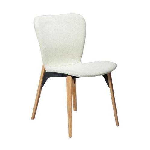 *WOONWINKEL* Dan-Form Paragon Design Stoel Wit Boucle Met Ei, Huis en Inrichting, Stoelen, Wit, Nieuw, Verzenden