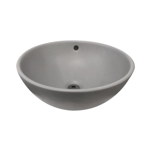 Waskom Best Design Ancona Opbouw Ø38cm x16cm Hoog Mat Grijs, Doe-het-zelf en Verbouw, Sanitair, Overige typen, Nieuw, Ophalen of Verzenden