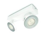 Philips Clockwork - Opbouwspot - 2 Lichtpunten - wit - 2 x, Verzenden, Zo goed als nieuw