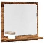 vidaXL Badkamerspiegelkast 40x11x37 cm bewerkt hout oud, Huis en Inrichting, Verzenden, Nieuw