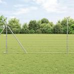 vidaXL Veldomheining 1,4x25 m gegalvaniseerd staal, Tuin en Terras, Verzenden, Nieuw, IJzer
