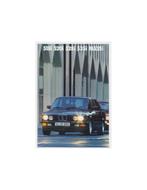 1987 BMW 5 SERIE BROCHURE FRANS, Nieuw, BMW, Author