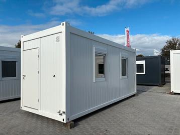 Kantoorunit - 6 x 2,5 meter | 2 zijramen rechts - keuken (NU beschikbaar voor biedingen