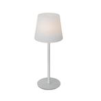 Tafellamp wit oplaadbaar incl. LED en dimmer IP54 - Jude, Nieuw, Kunststof, Modern, Minder dan 50 cm