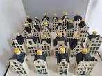 Bols - KLM huizen, tweeëntwintig KLM huisjes - Aardewerk,