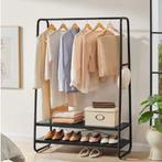 Jurkenstandaard met Planken – 6 Haken en Stevig Stalen Frame, Huis en Inrichting, Woonaccessoires | Kapstokken, Verzenden, Nieuw