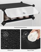 Schoenenrek kunststof - hoogte 173 cm - rechthoekige, Verzenden, Nieuw