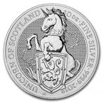 Queens Beast Unicorn 10 oz 2019, Postzegels en Munten, Zilver, Losse munt, Verzenden