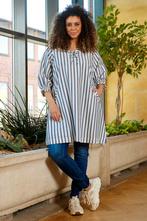 ZHENZI tuniek Evyn seersucker streep Maat:, Kleding | Dames, Verzenden, Nieuw, Overige kleuren