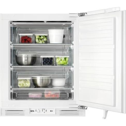 AEG OAB6I82EF onderbouw vriezer, Witgoed en Apparatuur, Vriezers en Diepvrieskisten, Tussenbouw, Vrieskast, Zo goed als nieuw