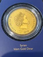 Salomonseilanden. 10 Dollars 2018 Syrien Islam Dinar 1/100