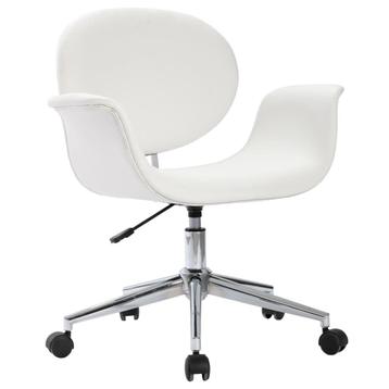 Bureau Stoel Wit: Comfortabel & Draaibaar! Retourdeal beschikbaar voor biedingen