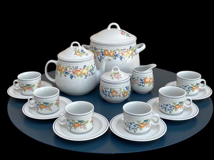 Richard Ginori - Koffie- en theeservies (16) - Porselein,, Antiek en Kunst, Antiek | Meubels | Tafels