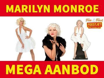 Mega aanbod - Marilyn Monroe Jurk en accessoires