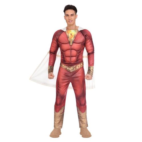 Shazam Kostuum, Kleding | Heren, Carnavalskleding en Feestkleding, Nieuw, Verzenden