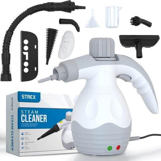 2dekans | Strex Stoomreiniger Extra Krachtig - 1200W 4bar -, Huis en Inrichting, Schoonmaakartikelen, Ophalen of Verzenden