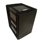 Stapelbak 600x400x480mm, Stapelbaar, Zwart, PP, Licht, Zakelijke goederen, Horeca | Overige, Ophalen of Verzenden