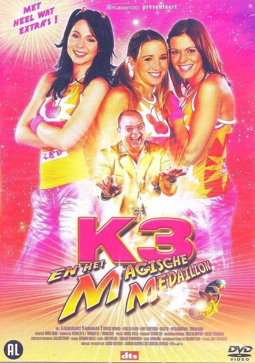 K3 en het magische medaillon (dvd tweedehands film), Cd's en Dvd's, Dvd's | Actie, Zo goed als nieuw, Ophalen of Verzenden