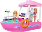 Barbie Droomboot - Speelset met barbie meubels en glijbaan, Kinderen en Baby's, Verzenden, Nieuw