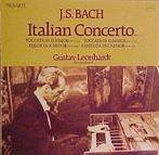 Lp - Johann Sebastian Bach, Gustav Leonhardt - Italian Conce, Cd's en Dvd's, Vinyl | Klassiek, Zo goed als nieuw, Verzenden