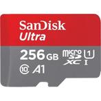 Sandisk - Geheugenkaart microsdxc ultra 256gb, Ophalen of Verzenden, Zo goed als nieuw