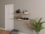 Eiken Wandplank op Maat | Blind Ophangsysteem | Teakea, Huis en Inrichting, Woonaccessoires | Wandplanken en Boekenplanken, Verzenden