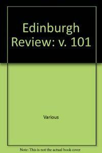 Edinburgh Review: v. 101 By Various, Boeken, Encyclopedieën, Zo goed als nieuw, Verzenden