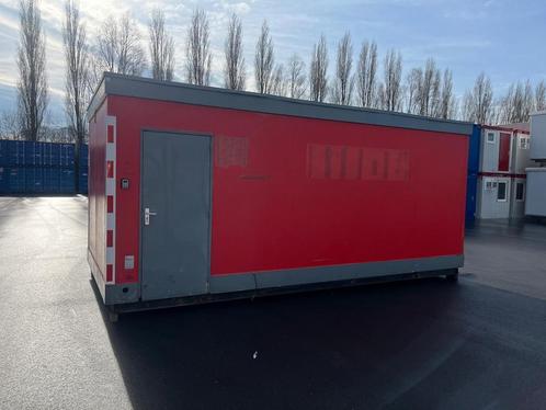 Kantoorunit / Schaftunit 6x3 m met toilet en schaftruimte, Zakelijke goederen, Machines en Bouw | Keten en Containers