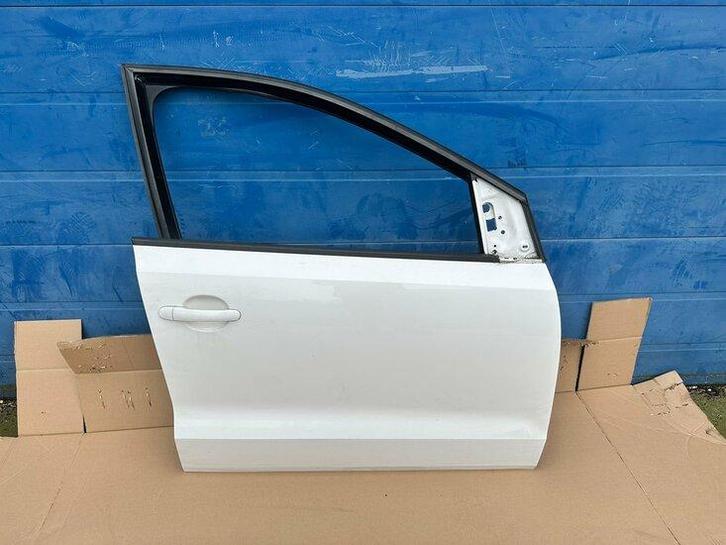 VW polo 6R 6C Portier Deur rechts Voor 5 Deurs Wit LB9A, Auto-onderdelen, Carrosserie en Plaatwerk, Verzenden