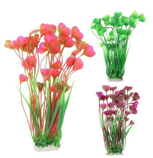 Aquarium Kunstplant – Kunststof Waterplant Ornament 40 cm, Dieren en Toebehoren, Vissen | Aquaria en Toebehoren, Nieuw, Verzenden