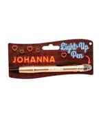Balpen Light-Up pen Johanna Goud, Ophalen of Verzenden, Nieuw