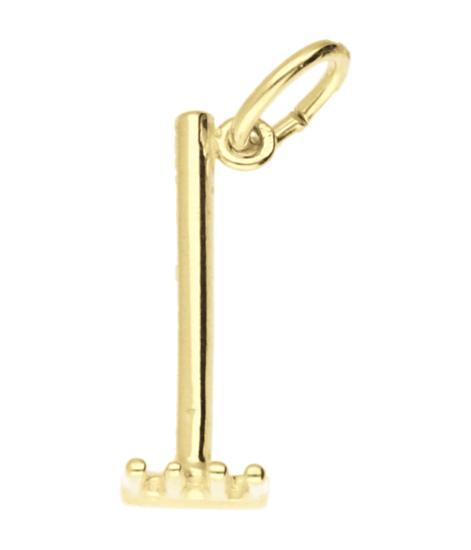 Gouden Tuinharkje kettinghanger, Sieraden, Tassen en Uiterlijk, Kettinghangers, Verzenden