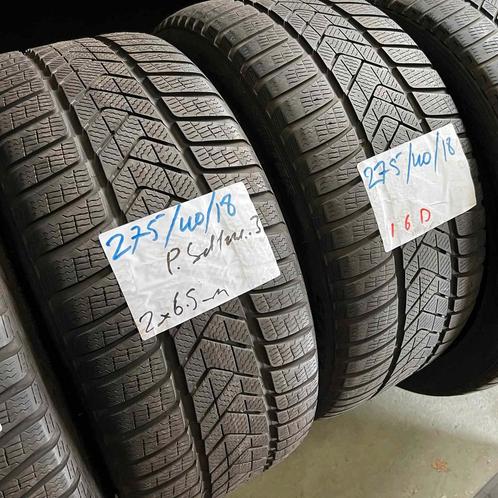 2 x Pirelli Sottozero 3 275-40-18 Winterbanden 6,5mm, Auto-onderdelen, Banden en Velgen, 18 inch, Winterbanden, 275 mm, Personenwagen