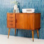 Vintage Teak Wastafelkastje 2773