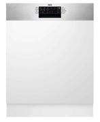 €599 AEG FES5368XZM half inbouw vaatwasser, Ophalen of Verzenden, Nieuw