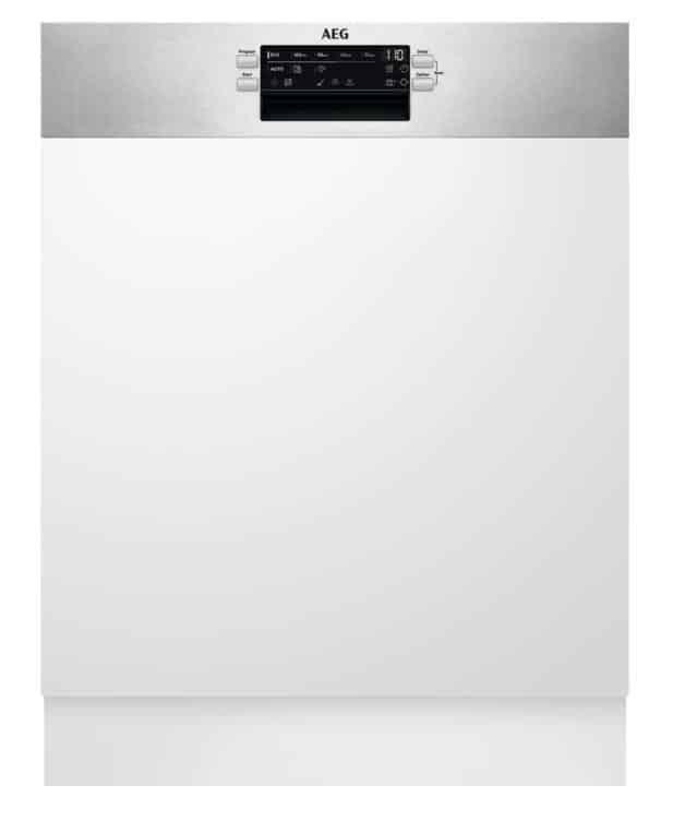 €599 AEG FES5368XZM half inbouw vaatwasser, Witgoed en Apparatuur, Vaatwasmachines, Ophalen of Verzenden