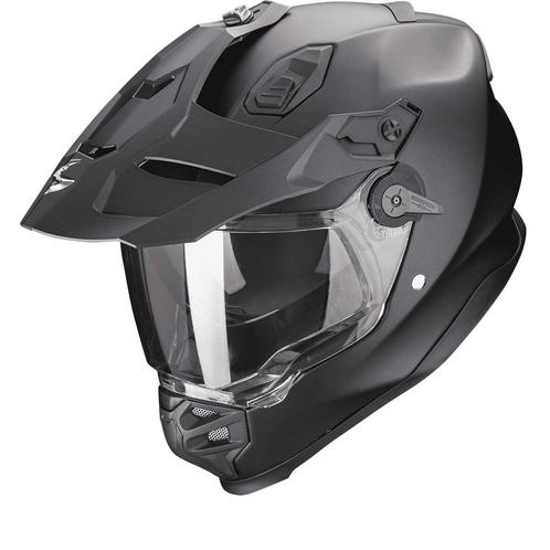 Scorpion ADF-9000 Air Solid Mat Parel Zwart Adventure Helm, Motoren, Kleding | Motorhelmen, Offroadhelm, Heren, XXL, Nieuw met kaartje