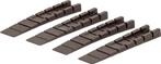 Royal Furniture Care Stelwiggen afbreekbaar 10 stuks, bruin, Verzenden, Nieuw