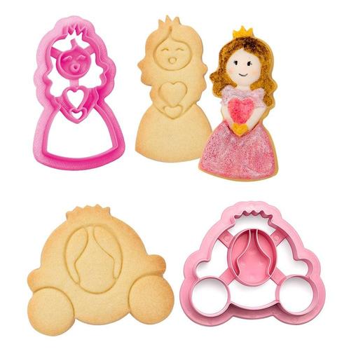 Koekjes Uitsteker Prinses en Koets, Hobby en Vrije tijd, Taarten en Cupcakes maken, Nieuw, Verzenden