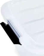 IRIS Topbox Opbergbox - 15L - Kunststof - Transparant - Set, Ophalen of Verzenden, Zo goed als nieuw