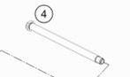 KTM OEM Swingarm pivot 85 SX 47104037100, Motoren, Onderdelen | Overige, Verzenden, Nieuw