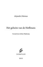 Het geheim van de Hoffmans, Ophalen of Verzenden, Nieuw