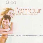 cd - Various - LAmour - More Than I Can Say, Verzenden, Zo goed als nieuw