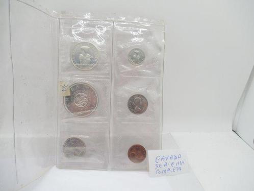 Canada. 1964 Silver Prooflike Set  (Zonder Minimumprijs), Postzegels en Munten, Munten | Europa | Niet-Euromunten