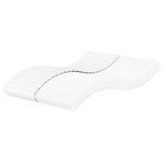 vidaXL Schuimmatras hardheid H2 H3 160x210 cm wit, Verzenden, Nieuw