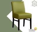 Leren eetkamerstoel Hold - Toledo Apple Green (groen) -, Huis en Inrichting, Stoelen, Overige kleuren, Nieuw, Leer, Ophalen of Verzenden