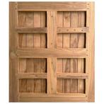 Tafelblad teakhout rechthoek 70 x 60 cm en 3 cm dik - teak, Ophalen of Verzenden, Nieuw in verpakking, Meubilair